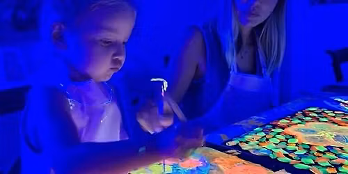 Taller de manchas FLUO para ni\u00f1os