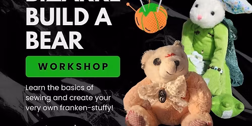 Bizarre Build a Bear with Maia Sky Art & Lamb Bloos