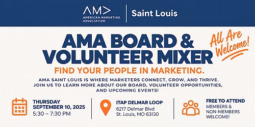 AMA STL Board & Volunteer Mixer