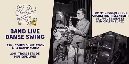 New Orleans jazz jam and swing dancing - Les Mercredis swing