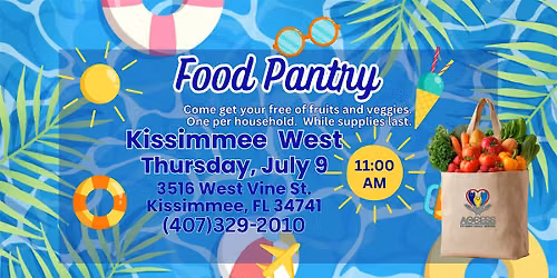 Food Pantry at Access Community Center - Kissimmee West