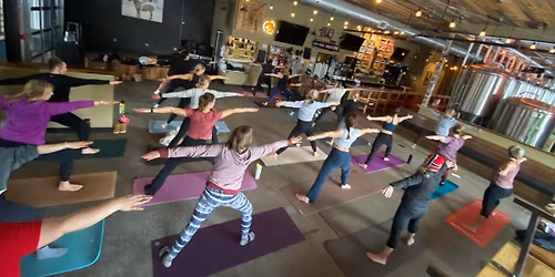 Beer & Yoga at Laughing Sun