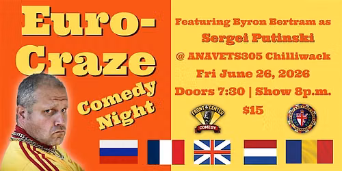 Euro-Craze Comedy Night @ ANAVETS 305