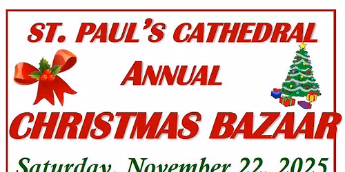 St. Paul's Annual Christmas Tea & Bazaar