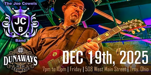 LIVE Music w\/ The Joe Cowels Band