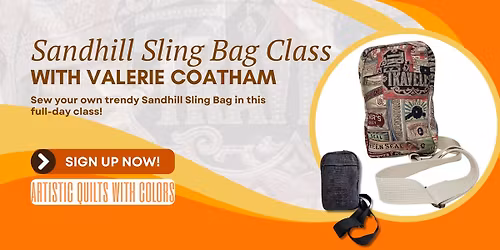 Valerie Coatham - Sandhill Sling Bag Class