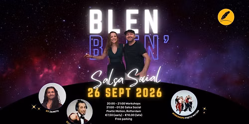 BLEN BLEN' Salsa Social | 26-09 \u26f1\ufe0f