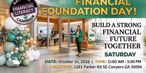 FINANCIAL FOUNDATION DAY!