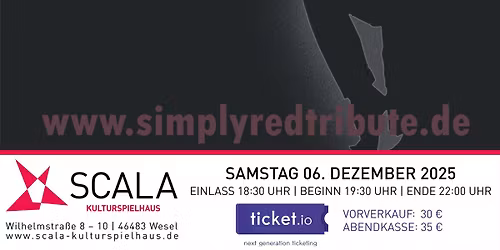 The Right Thing - THE SIMPLY RED TRIBUTE - Konzert