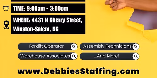 Winston-Salem Job Fair!