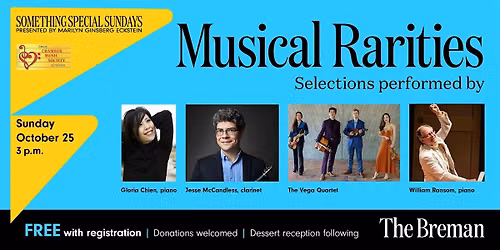 Musical Rarities: The Emory Chamber Music Society of Atlanta