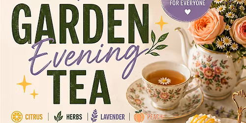 Flourisse Botanical Bakery Garden Evening Tea
