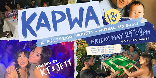 KAPWA: a filipino variety + mutual aid show