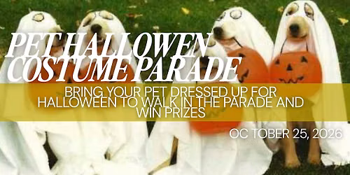 Pet Halloween Costume Parade