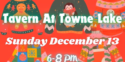 Music Bingo December 13th Festive Sweater edition At Tavern At Towne Lake!