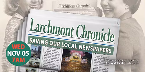 The Larchmont Chronicle with Andrew Hutcheson!