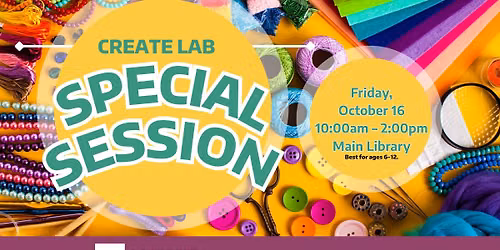  CREATE Lab Special Session