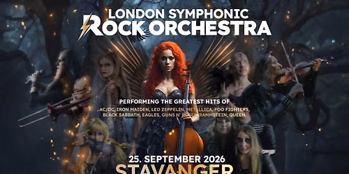London Symphonic Rock Orchestra \/\/ Zetlitz \u2013 F\u00e5 billetter!
