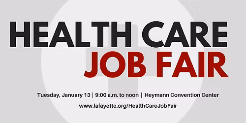 Health Care Job Fair  2026- Job Seeker Registration