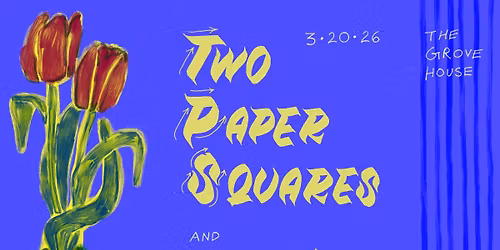 Two paper squares and Kai Asmund 