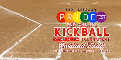 2nd Annual MidMO PrideFest Kickball Tournament