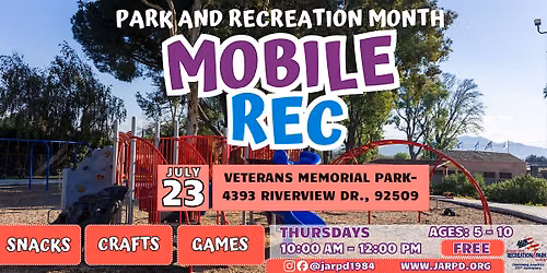 Mobile Rec- Veterans Memorial Park