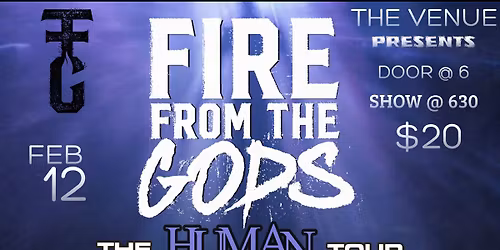 FIRE FROM THE GODS WSG FOR THE FALLEN DREAMS, VRSTY, & DIVIDE THE FALL