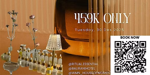 Scent of Bali Perfume Workshop with Ritual Essential