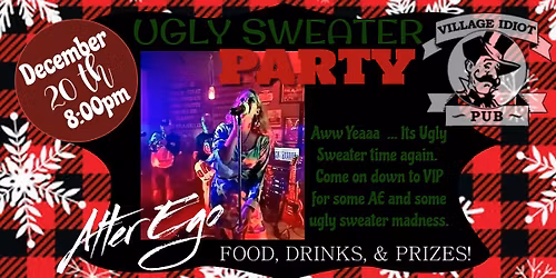 Village Idiot Ugly Sweater Party