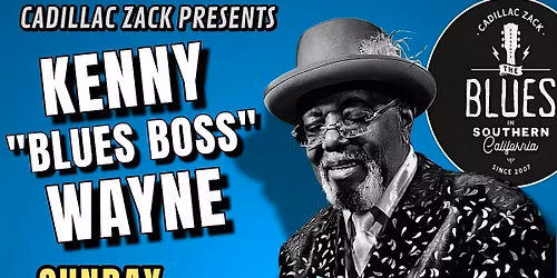 KENNY "BLUES BOSS" WAYNE - Blues Piano Legend - in Seal Beach!