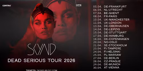 Skynd - DEAD SERIOUS TOUR 2026 | PRAHA - Roxy