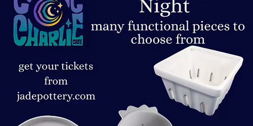 Pottery Painting Night at Cosmic Charlie Cafe Geneseo
