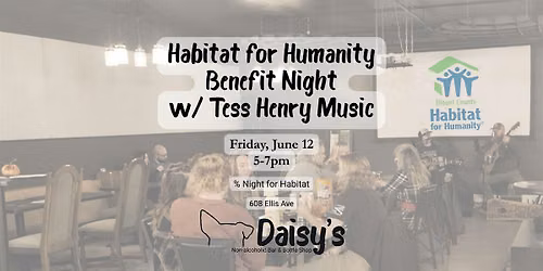 Habitat for Humanity Benefit Night w\/ Tess Henry Music