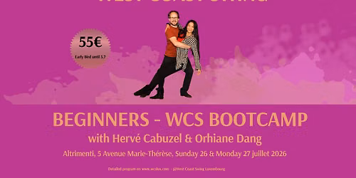 Beginners bootcamp - West Coast Swing