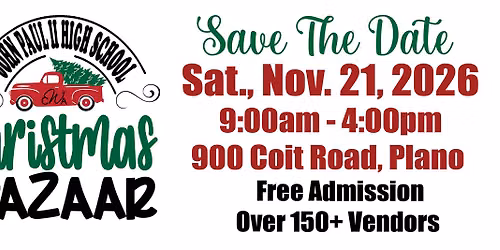 John Paul II High School Christmas Bazaar
