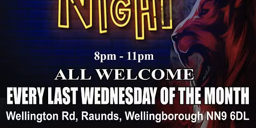 Open Mic Last Wednesday of the month @ The Red Lion