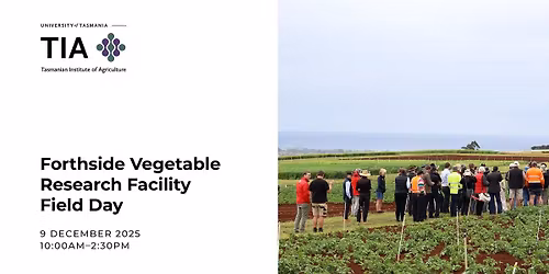 Forthside Vegetable Research Facility Field Day