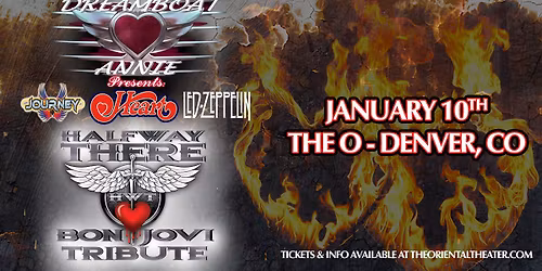 Dreamboat Annie + Halfway There - Tributes to Heart, Journey, Led Zeppelin, and Bon Jovi