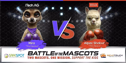 Battle of the Mascots: Charity Happy Hour
