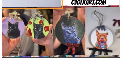 Embellished Pet Ornament Class Laurel Haven Estate