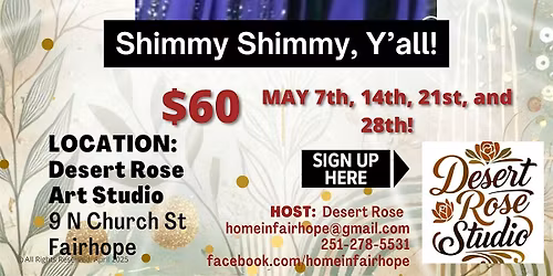 Shimmy Shimmy Y'all! Belly Dance Classes for Beginners