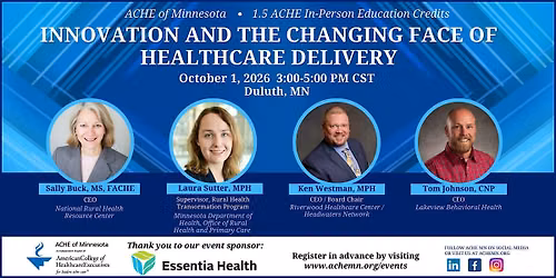 Innovation and the Changing Face of Healthcare Delivery