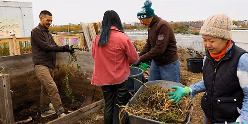 Compost Volunteer Event at SkyFarm LIC