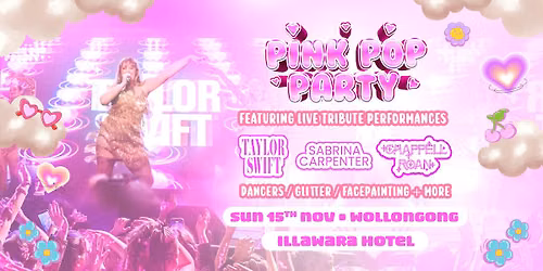 The Pink Pop Party Is Returning To Wollongong!