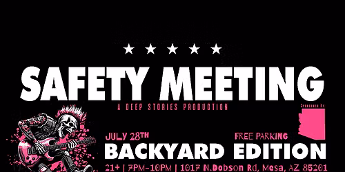 Safety Meeting: Backyard Edition - July 2026