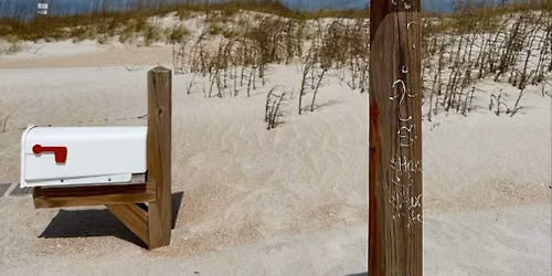 I WAS HERE: The Wrightsville Beach Museum Mailbox at Shell Island