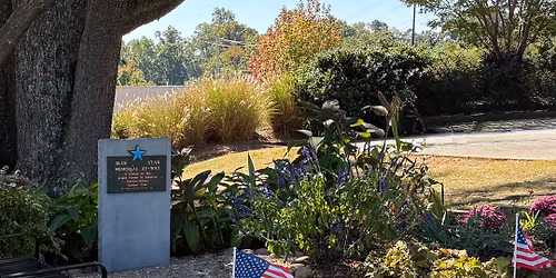 Blue Star Memorial Garden Ceremony