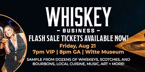 Whiskey Business: SA's Original Whiskey Festival 