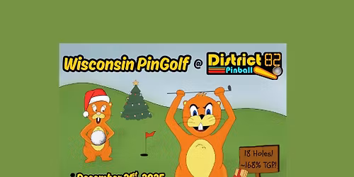 Wisconsin Pin-Golf Tournament at District 82 Pinball!