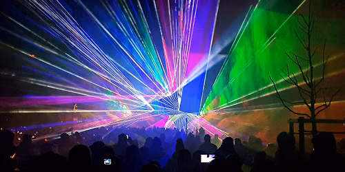 Silvester-Lasershow